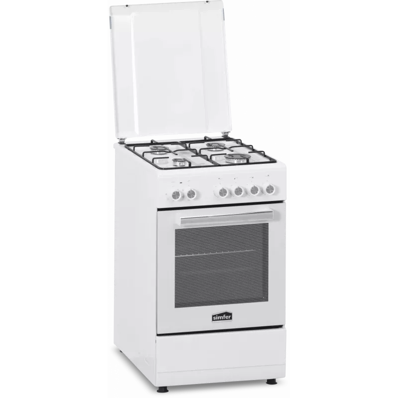 Placa de gas integrable y horno eléctrico SIMFER 5405SERBB, aparato combinado, 50 cm de ancho, clase de eficiencia energética A