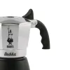 Bialetti Brikka 2023 cafetera moka, 4 tazas (0,17 l), negra / acero inoxidable
