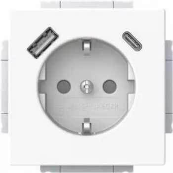 BJ 20 EUCB2USBAC-84 Toma SCHUKO-/USB-A+C (2CKA002011A6306)