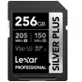 Memoria flash Lexar 256 GB UHS-I SDXC SilverP