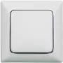 Placa de pared Legrand 776210 blanca termoplástico sin tornillos