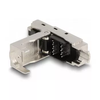 DeLOCK Conector macho RJ45 a LSA Cat.6A sin herramientas con alivio de tracción