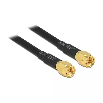 Cable coaxial DeLOCK 88892 LMR195 2 m SMA Negro