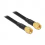 Cable coaxial DeLOCK 88892 LMR195 2 m SMA Negro