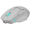 Ratón inalámbrico DEFENDER Stix GM-009 RF — óptico 3200 DPI, 6 botones, ambidiestro, USB RF, a pilas, blanco