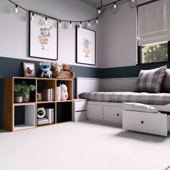 Estantería de salón Topeshop MALAX 2X3 ARTISAN