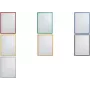 Sujetador de documentos Franken ITH3M/10 A3 gris mate, plástico duradero