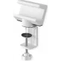 VALUE Abrazadera de mesa para regleta, giratoria 360°, blanco (19.99.3231)