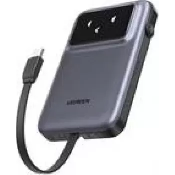 Batería externa UGREEN Uno PB511 10000 mAh 30W USB‑C, gris