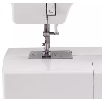 Máquina de coser automática SINGER Promise 1412 — eléctrica, 12 puntadas integradas, selector giratorio, blanca