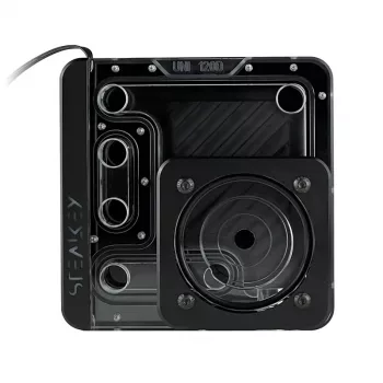 Stealkey Customs SK-UNI 120D Distroplate D-RGB – edición negra