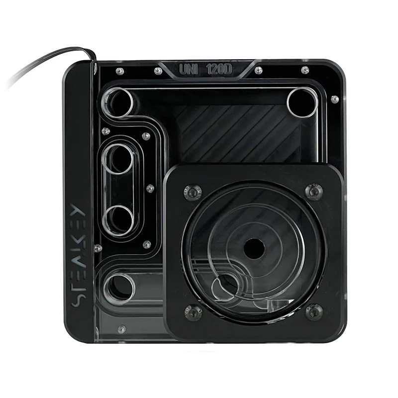 Stealkey Customs SK-UNI 120D Distroplate D-RGB – edición negra