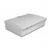 Caja de distribución de fibra óptica DeLOCK 6 puertos IP55 impermeable gris