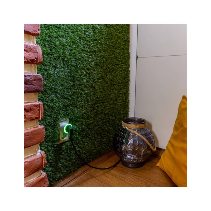Enchufe inteligente Shelly Plug S Gen3 — enchufe inteligente Wi-Fi con monitorización de energía, tipo F, 110–230 V, 2500 W, blanco