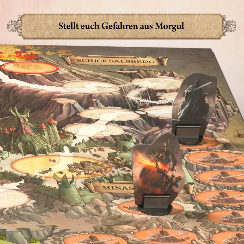 Kosmos El Señor de los Anillos - Gemeinsam zum Schicksalsberg, juego de mesa