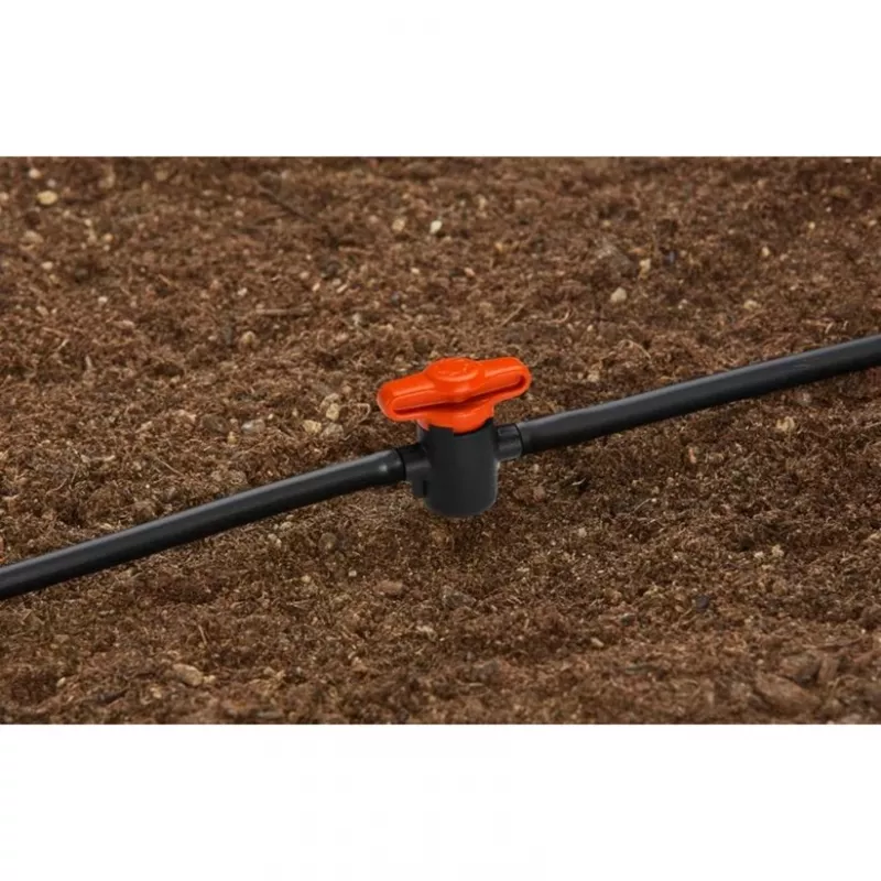 Válvula Gardena 13217-20 negro naranja sistema de agua fría