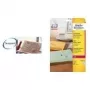 Etiquetas de impresora transparentes Avery L7551-25