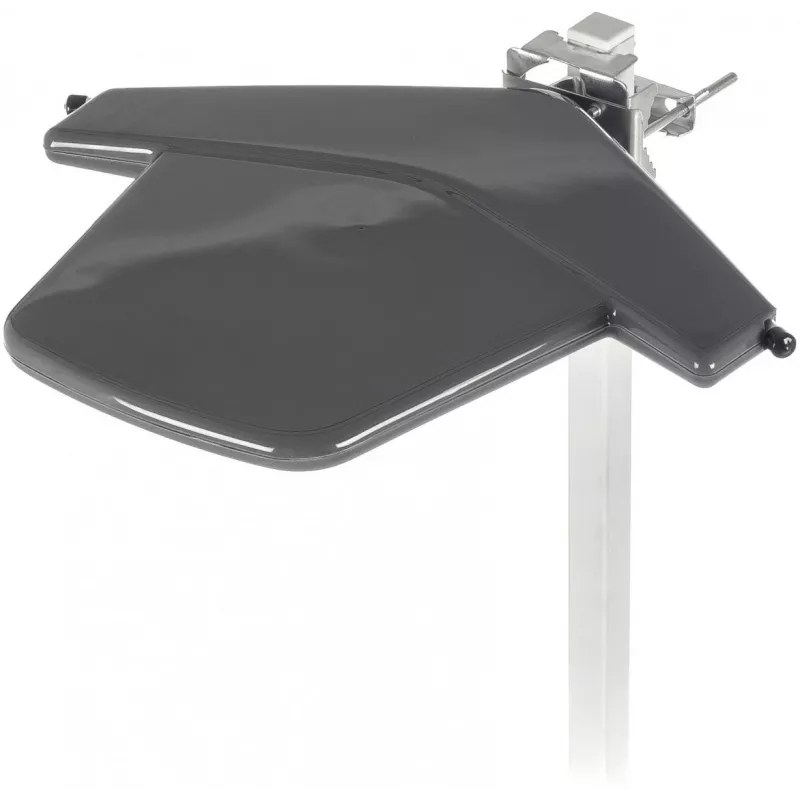 Antena SENCOR SDA 512 DVB‑T2/T 20 dB 75 Ω — antena exterior de TV/FM para recepción digital terrestre
