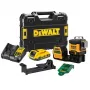 Nivel láser DeWalt DCE089D1G18-QW haz verde autonivelante 360° con compatibilidad con receptor