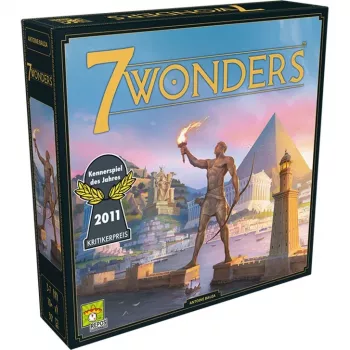 7 Wonders - juego base - nuevo diseño, juego de mesa juego experto del año 2011