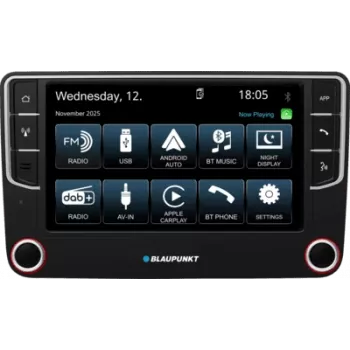 Unidad principal multimedia para automóvil 2DIN BLAUPUNKT Wolfsburg 648 DAB con CarPlay y Android Auto