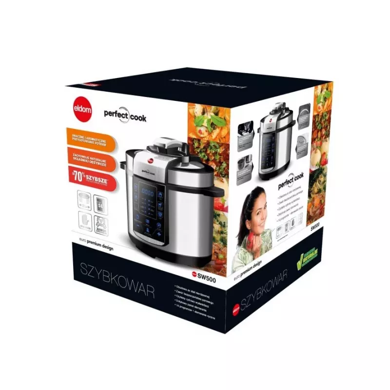 ELDOM SW500 PERFECT COOK 5 L Acero inoxidable 900 W