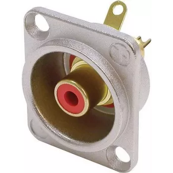 Neutrik NTR-NF2D-2 - -30 - 80 °C - plateado - UL 94 HB - IEC 601-14 - IP 40 - IEC 68-2-20 (NF2D2)
