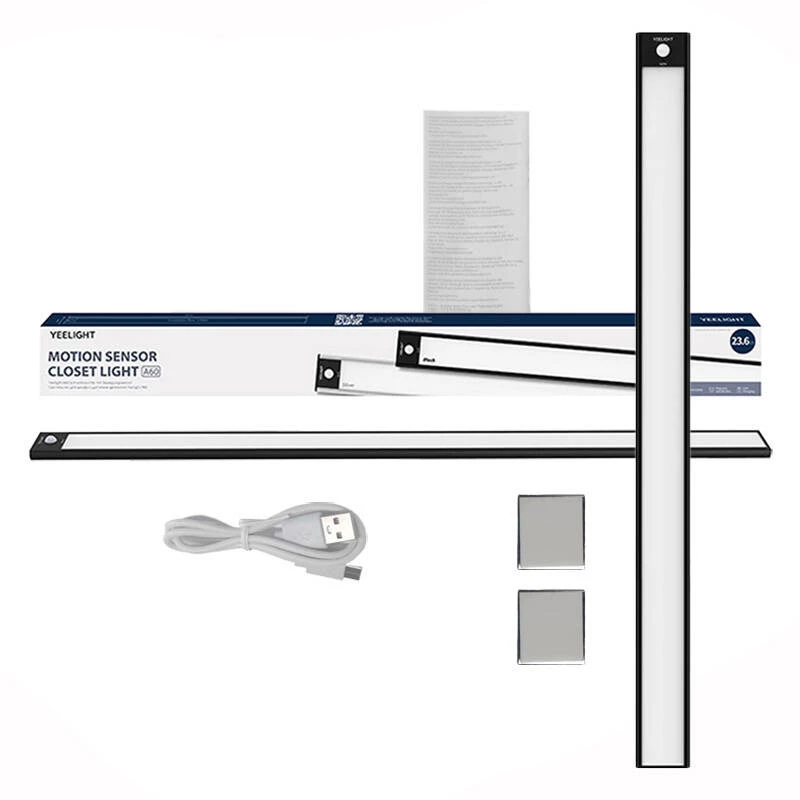 Luz sensor para armario Yeelight YLBGD-0046 60 cm negra
