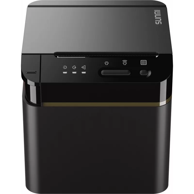 SUNMI C04020020 impresora de tickets 80 mm Kitchen Cloud Printer, térmica, con cortador, USB-C, Bluetooth, Ethernet, Wi-Fi, negra