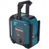 Makita MR007GZ Radio de obra inalámbrica, DAB+/FM, 18V-40V, negro/verde