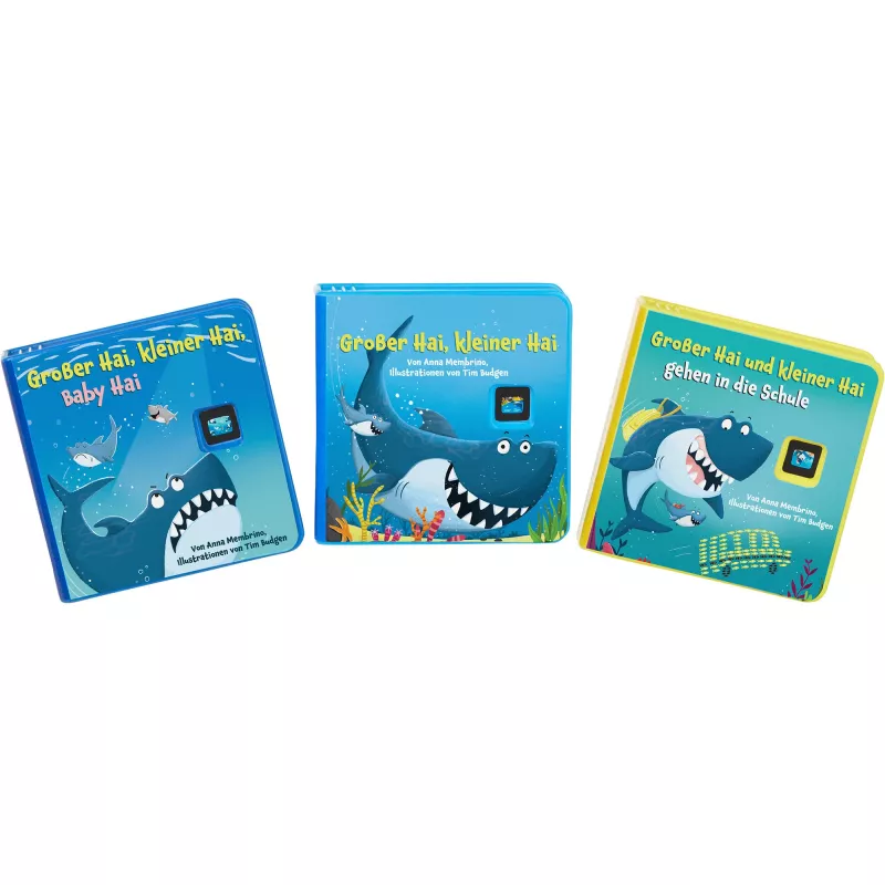 Little Tikes Story Dream Machine – Colección Big Shark Little Shark, audiolibro