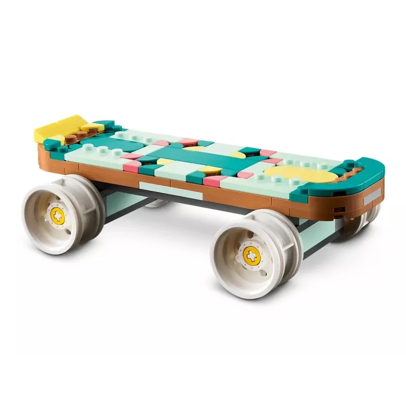 LEGO Creator Set patines retro construibles 31148 modelo 2 en 1, 342 piezas, 140×160×70 mm