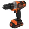 Taladro Black & Decker MT218KB 800 rpm negro, naranja 1,46 kg
