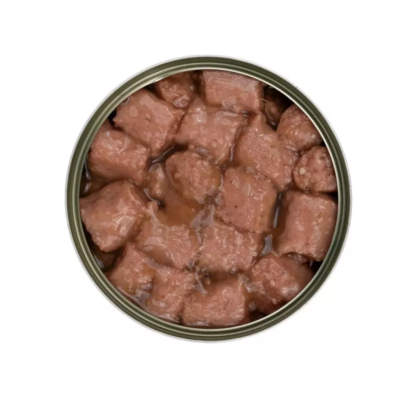 Comida húmeda para perros TufTuf Trozos en salsa con ave 415 g — perros adultos, 7 % proteína, 81,5 % humedad