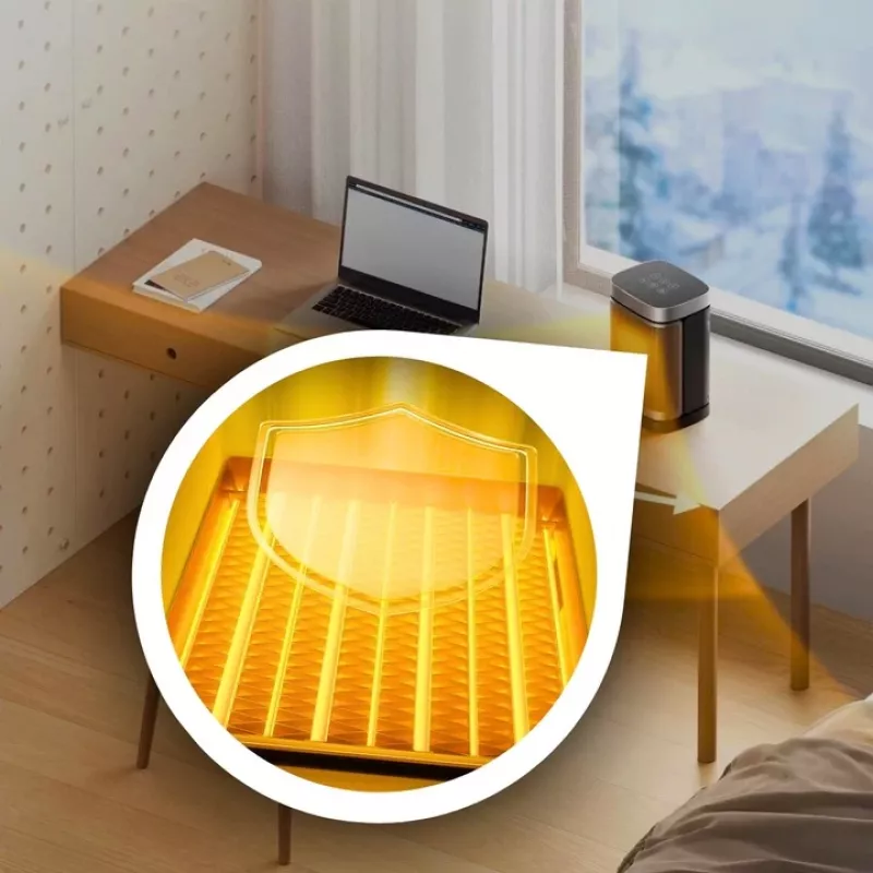 Extralink Radiador de torre eléctrico de cerámica 1500W LED mando a distancia