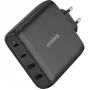 Cargador de pared OTTERBOX 78-81343 100W GaN con 2× conectores USB-C y 2× USB-A