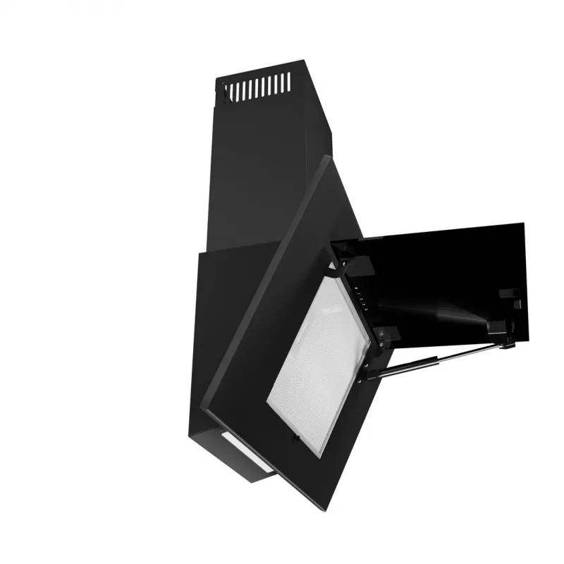Campana extractora AKPO WK-4 negra 2.0 60 negra T300 LED lineal/controlador