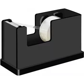 Dispensador de cinta de sobremesa Wedo 63 9001 acrílico negro