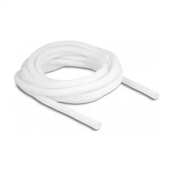 Funda de malla DeLOCK 20807 5 m x 9 mm blanco