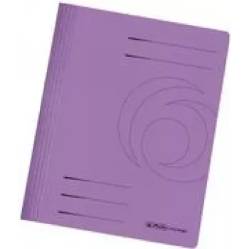 Carpeta manila Herlitz 11036944 cartón Violeta A4