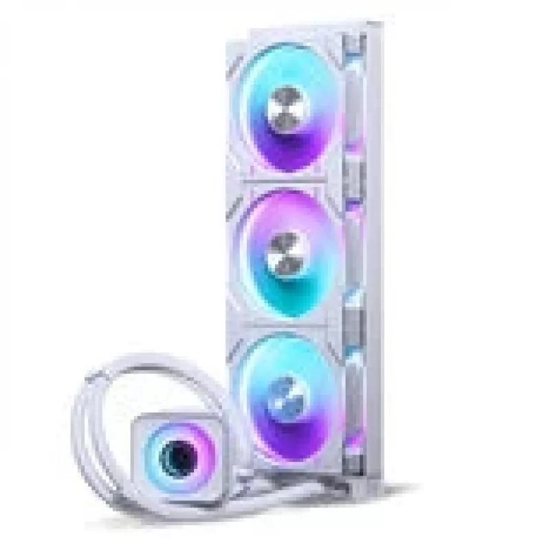Refrigeración líquida todo en uno para CPU PHANTEKS Glacier One 360D30 X2 DRGB 360 mm blanca