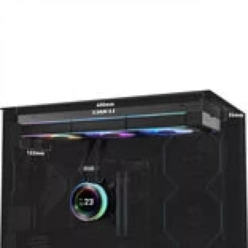 Refrigeración líquida todo en uno para CPU Lian Li GA II Hydroshift II LCD-C 360CL 12 cm negro 1 ud.