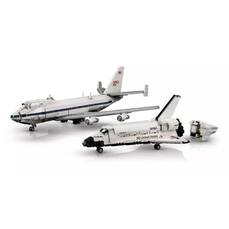 LEGO Icons 10360 Shuttle Carrier Aircraft set de construcción, 2417 piezas