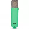 NT1 Signature +cable XLR+brazo de estudio de sobremesa, micrófono verde claro, pack