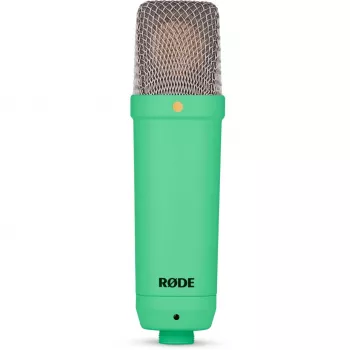 NT1 Signature +cable XLR+brazo de estudio de sobremesa, micrófono verde claro, pack