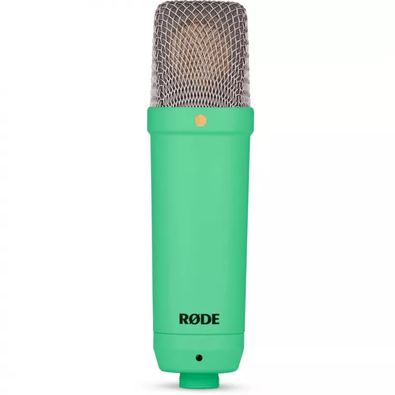 NT1 Signature +cable XLR+brazo de estudio de sobremesa, micrófono verde claro, pack