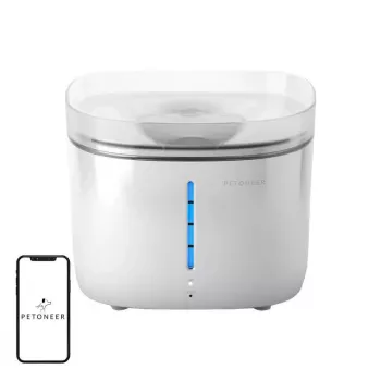 Fuente de agua para mascotas Petoneer Fresco Ultra PN-110039-03 2L — funcionamiento silencioso