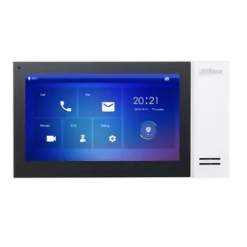 Dahua Technology VTH2421FW videoportero 17,8 cm (7 inch) negro, blanco