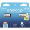 Baterías PANASONIC ENELOOP AA 2000 mAh 8 uds. (BK-3MCDE/8HH)