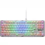 Crystal Shark, Teclado gaming Blanco, Distribución DE, KTT